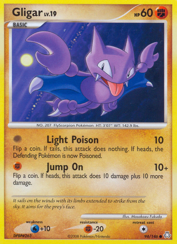 Gligar (94/146) [Diamond & Pearl: Legends Awakened] | Pegasus Games WI