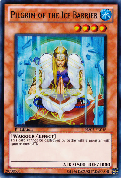Pilgrim of the Ice Barrier [HA02-EN046] Super Rare | Pegasus Games WI
