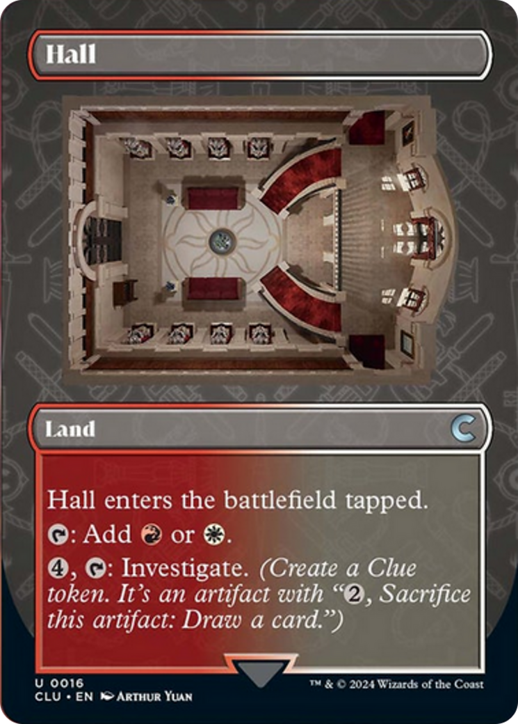 Hall (Borderless) [Ravnica: Clue Edition] | Pegasus Games WI