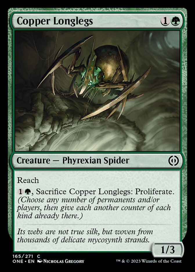 Copper Longlegs [Phyrexia: All Will Be One] | Pegasus Games WI