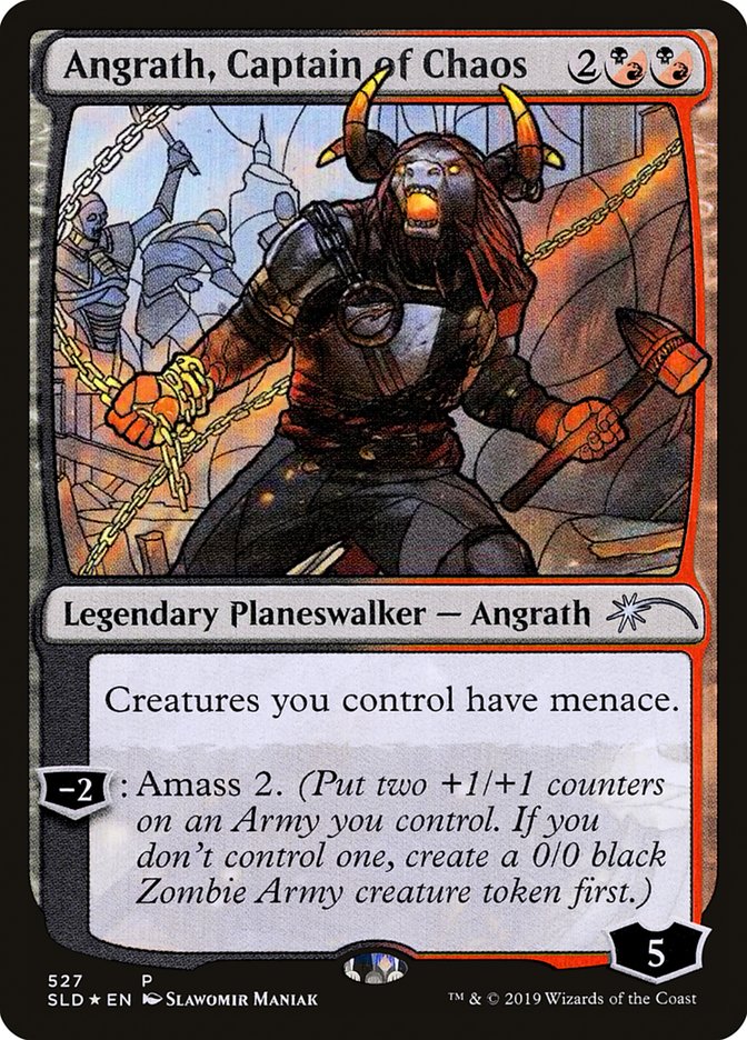 Angrath, Captain of Chaos (Stained Glass) [Secret Lair Drop Promos] | Pegasus Games WI