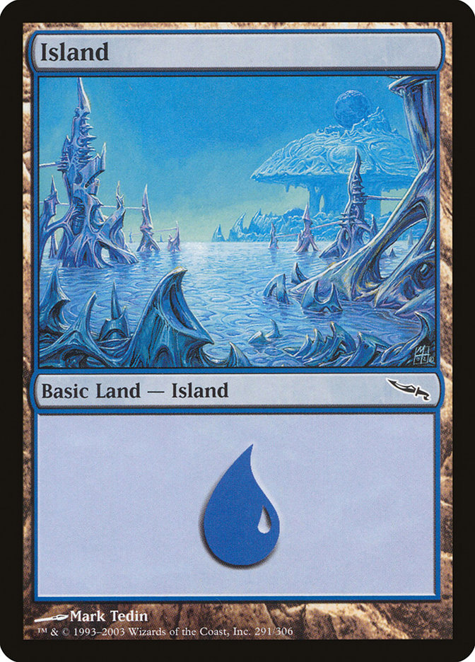 Island (291) [Mirrodin] | Pegasus Games WI