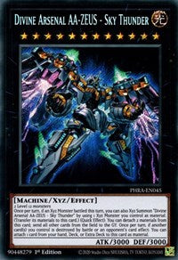 Divine Arsenal AA-ZEUS - Sky Thunder [PHRA-EN045] Secret Rare | Pegasus Games WI