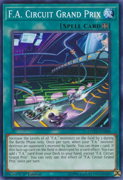 F.A. Circuit Grand Prix [COTD-EN088] Common | Pegasus Games WI