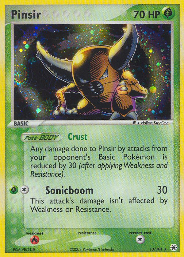 Pinsir (13/101) [EX: Hidden Legends] | Pegasus Games WI