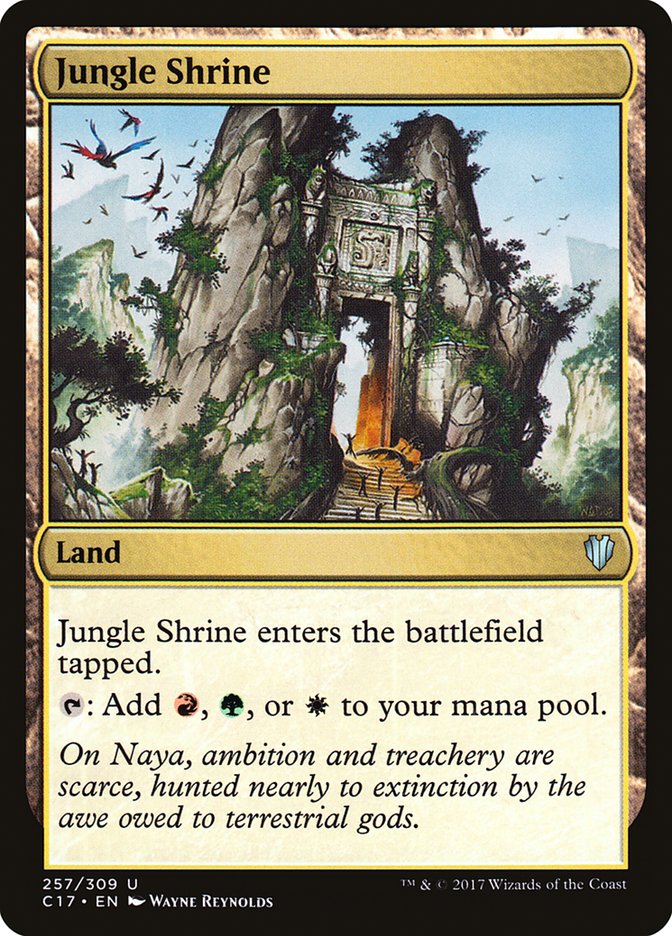 Jungle Shrine [Commander 2017] | Pegasus Games WI