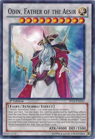 Odin, Father of the Aesir [SP14-EN050] Starfoil Rare | Pegasus Games WI