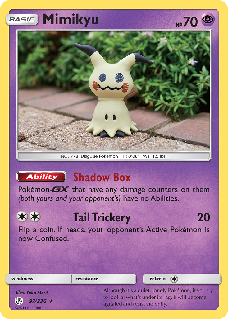 Mimikyu (97/236) [Sun & Moon: Cosmic Eclipse] | Pegasus Games WI