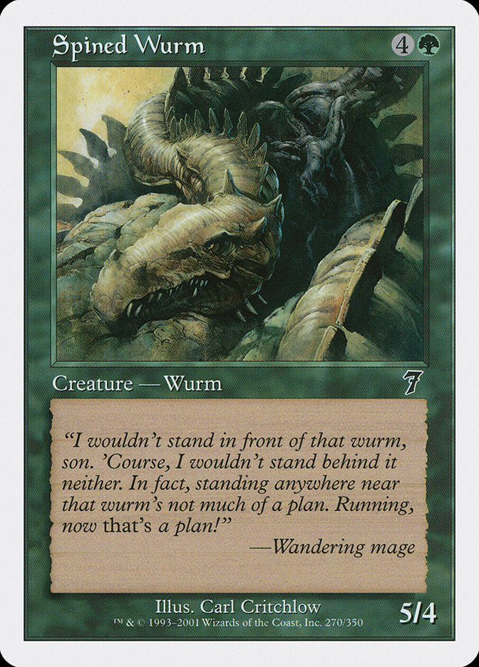 Spined Wurm [Seventh Edition] | Pegasus Games WI