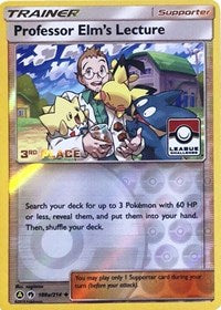 Professor Elms Lecture (188a/214) (League Promo 3rd Place) [Sun & Moon: Lost Thunder] | Pegasus Games WI