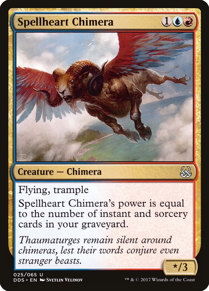 Spellheart Chimera [Duel Decks: Mind vs. Might] | Pegasus Games WI