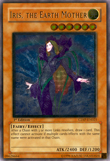 Iris, the Earth Mother (UTR) [CDIP-EN025] Ultimate Rare | Pegasus Games WI