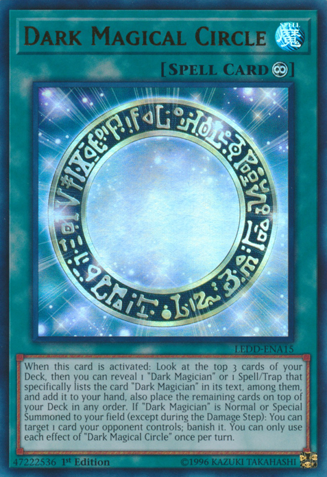 Dark Magical Circle [LEDD-ENA15] Ultra Rare | Pegasus Games WI