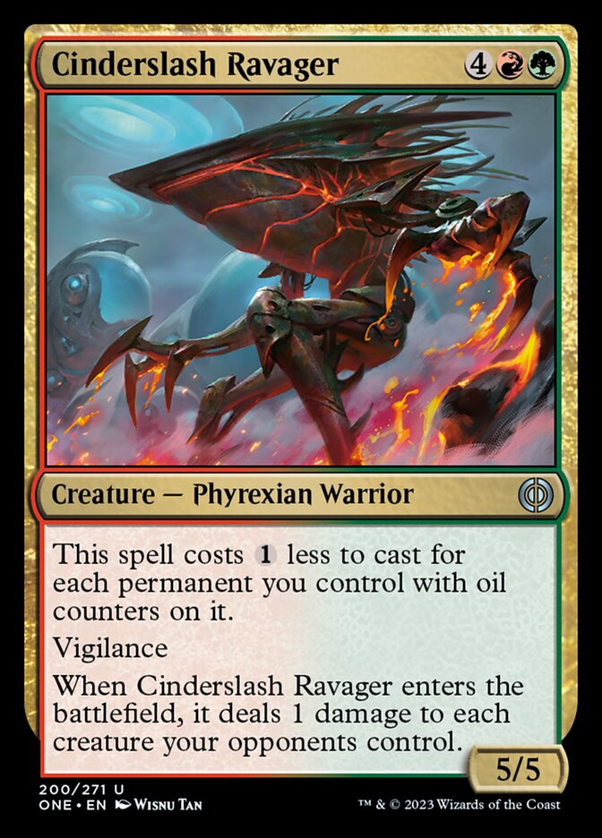 Cinderslash Ravager [Phyrexia: All Will Be One] | Pegasus Games WI
