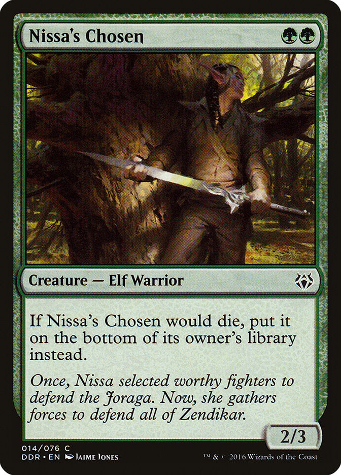 Nissa's Chosen [Duel Decks: Nissa vs. Ob Nixilis] | Pegasus Games WI