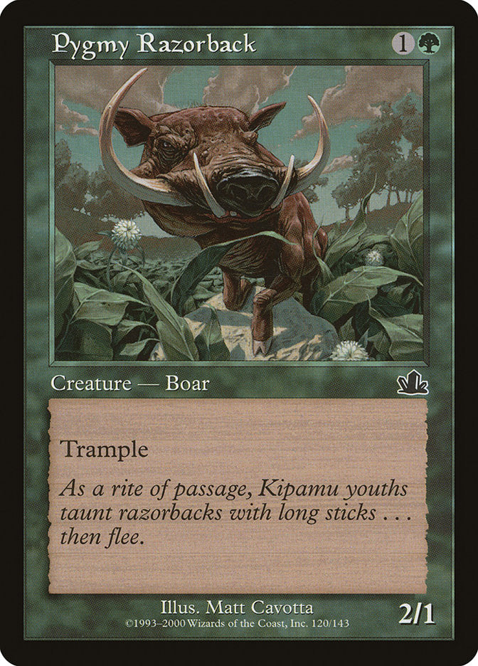 Pygmy Razorback [Prophecy] | Pegasus Games WI