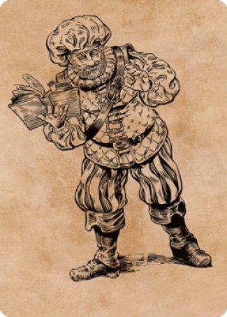 Volo, Itinerant Scholar Art Card [Commander Legends: Battle for Baldur's Gate Art Series] | Pegasus Games WI
