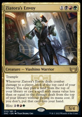 Ziatora's Envoy (Promo Pack) [Streets of New Capenna Promos] | Pegasus Games WI