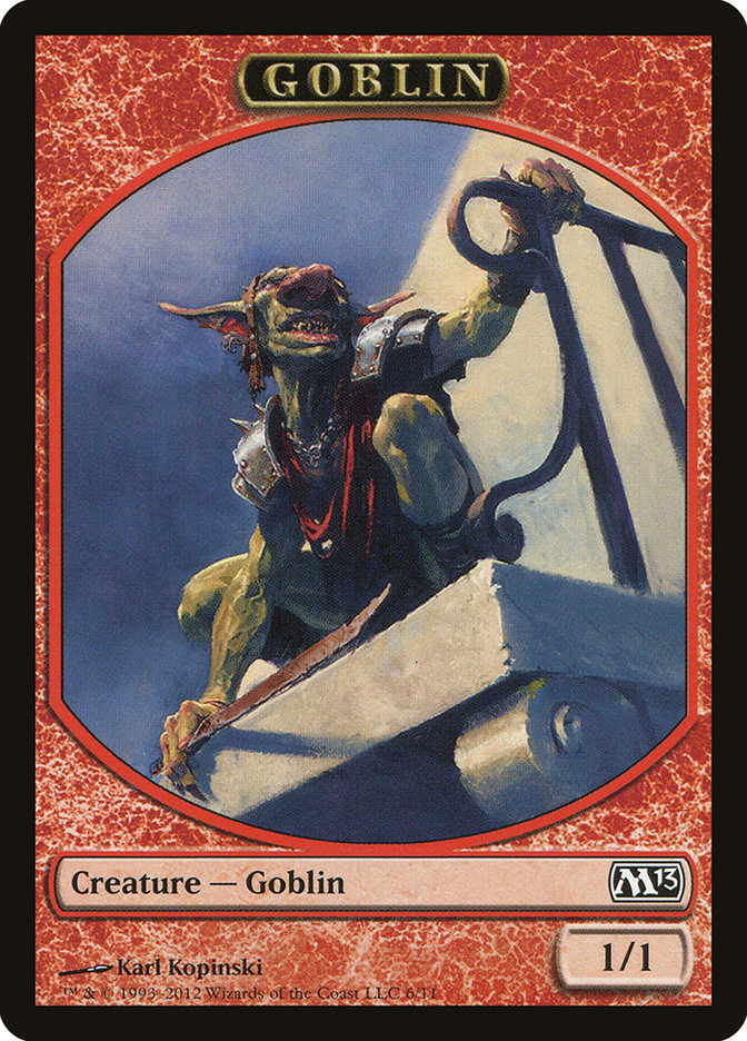 Goblin Token [Magic 2013 Tokens] | Pegasus Games WI