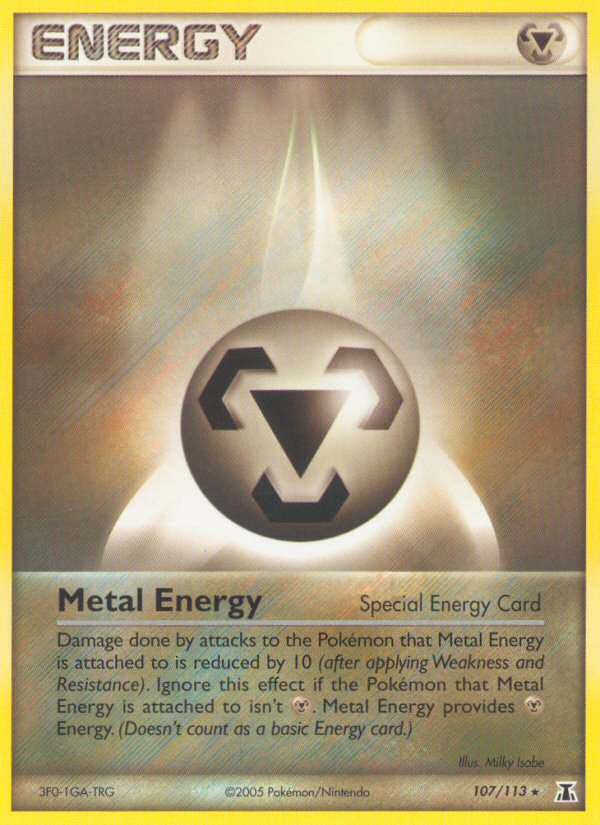 Metal Energy (107/113) [EX: Delta Species] | Pegasus Games WI