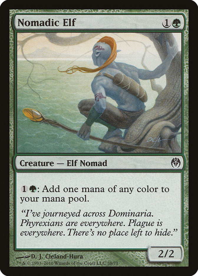 Nomadic Elf [Duel Decks: Phyrexia vs. the Coalition] | Pegasus Games WI