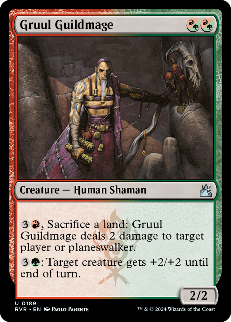 Gruul Guildmage [Ravnica Remastered] | Pegasus Games WI