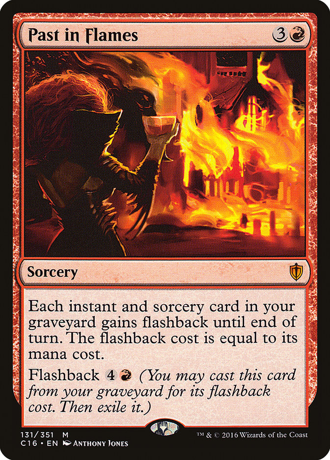 Past in Flames [Commander 2016] | Pegasus Games WI