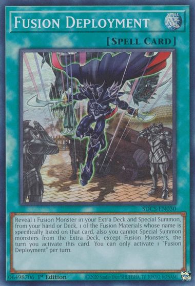 Fusion Deployment [SDCS-EN030] Super Rare | Pegasus Games WI