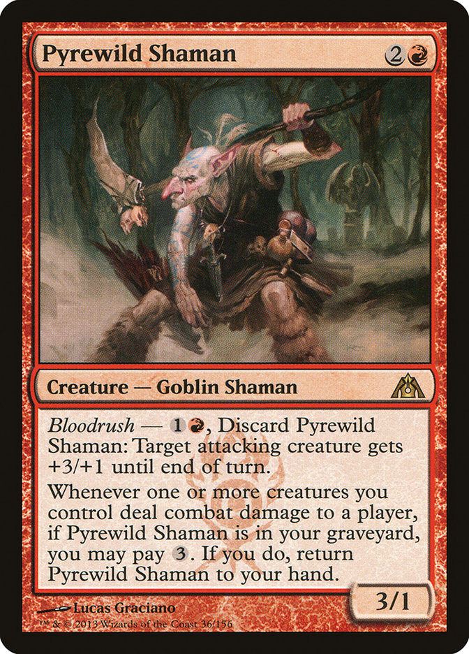Pyrewild Shaman [Dragon's Maze] | Pegasus Games WI