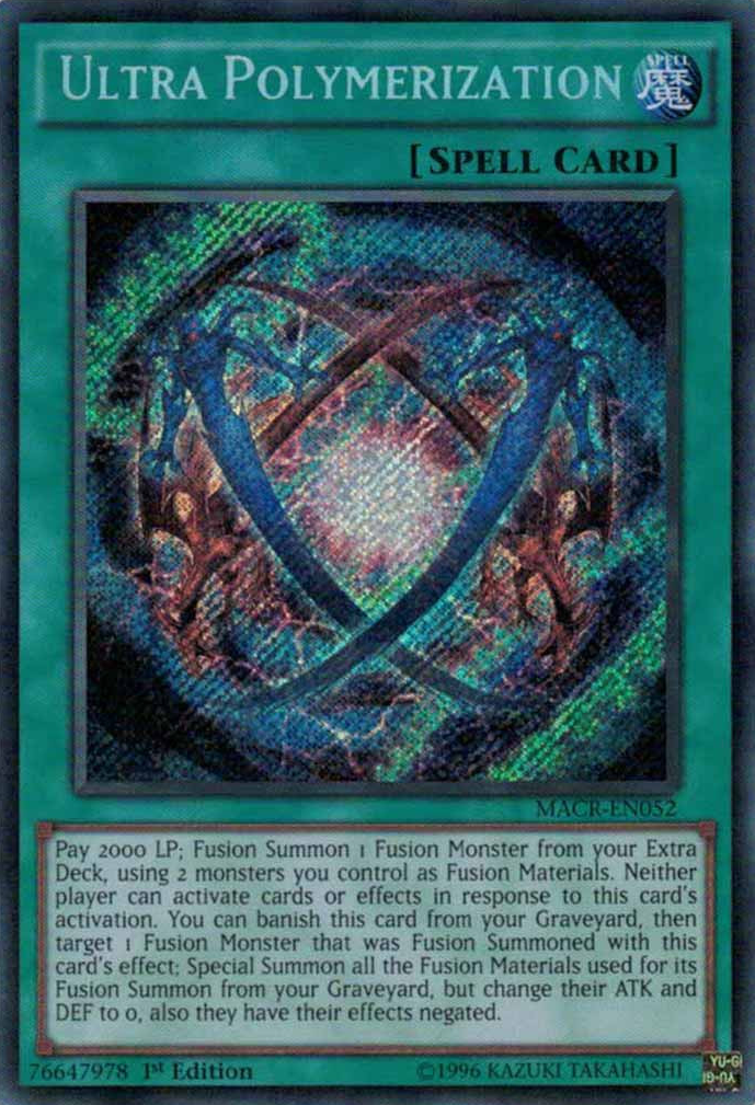 Ultra Polymerization [MACR-EN052] Secret Rare | Pegasus Games WI