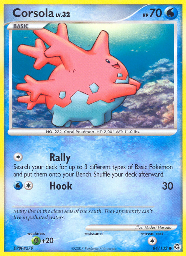 Corsola (84/132) [Diamond & Pearl: Secret Wonders] | Pegasus Games WI