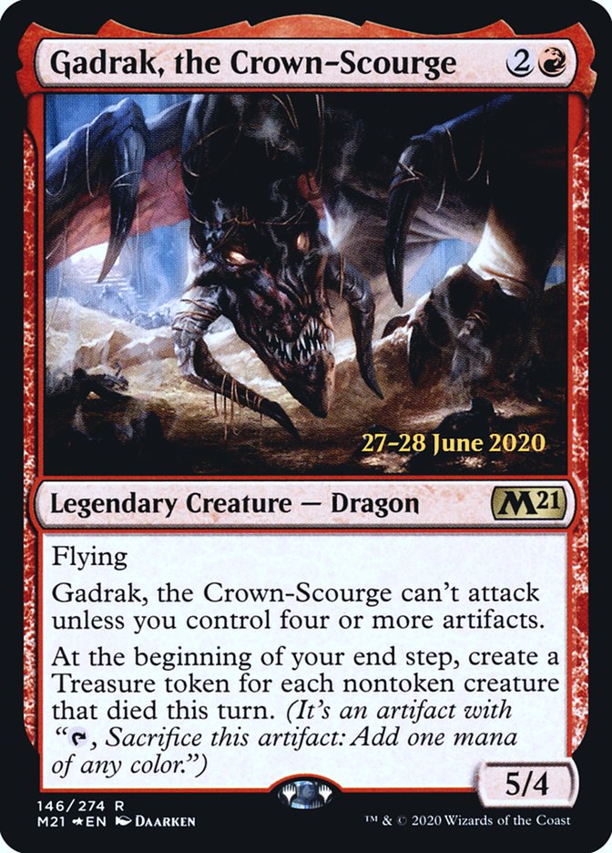 Gadrak, the Crown-Scourge [Core Set 2021 Prerelease Promos] | Pegasus Games WI