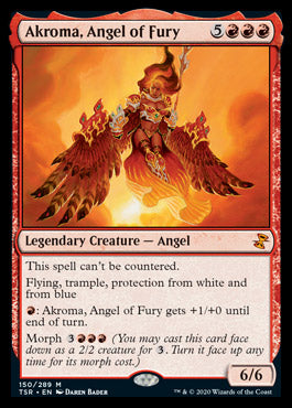 Akroma, Angel of Fury [Time Spiral Remastered] | Pegasus Games WI