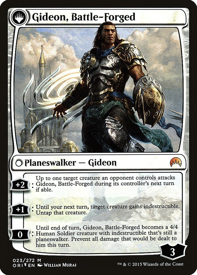 Kytheon, Hero of Akros // Gideon, Battle-Forged [Magic Origins Prerelease Promos] | Pegasus Games WI