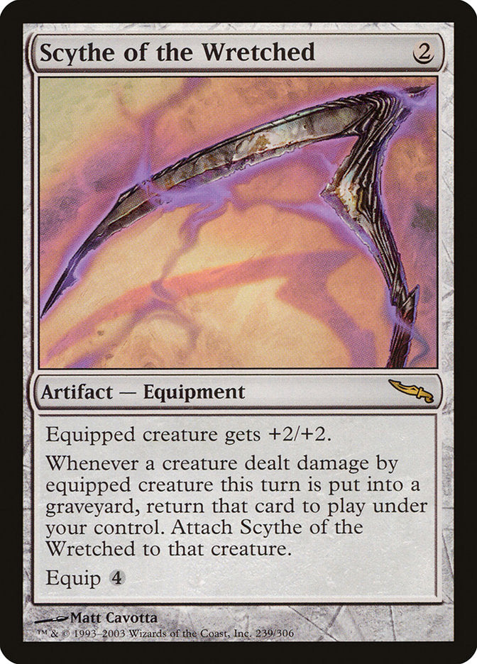 Scythe of the Wretched [Mirrodin] | Pegasus Games WI
