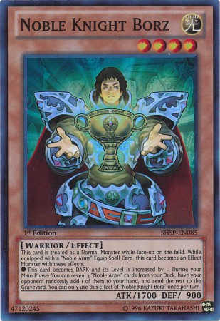 Noble Knight Borz [SHSP-EN085] Super Rare | Pegasus Games WI