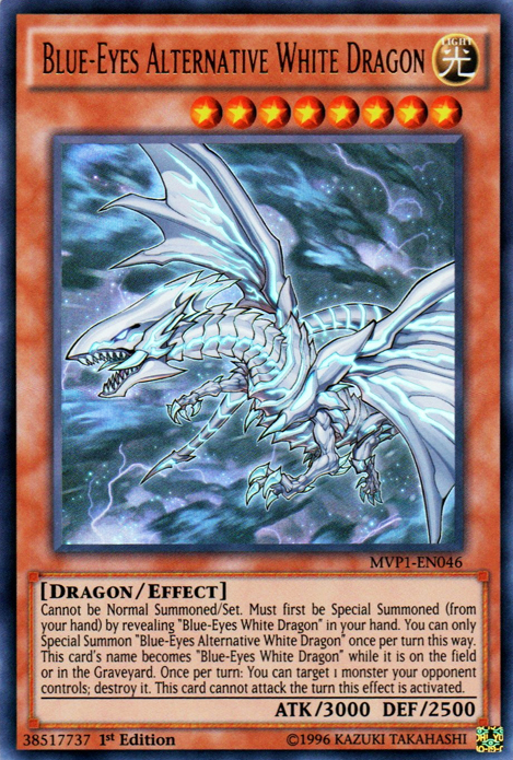 Blue-Eyes Alternative White Dragon [MVP1-EN046] Ultra Rare | Pegasus Games WI