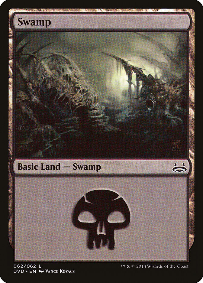 Swamp (62) (Divine vs. Demonic) [Duel Decks Anthology] | Pegasus Games WI