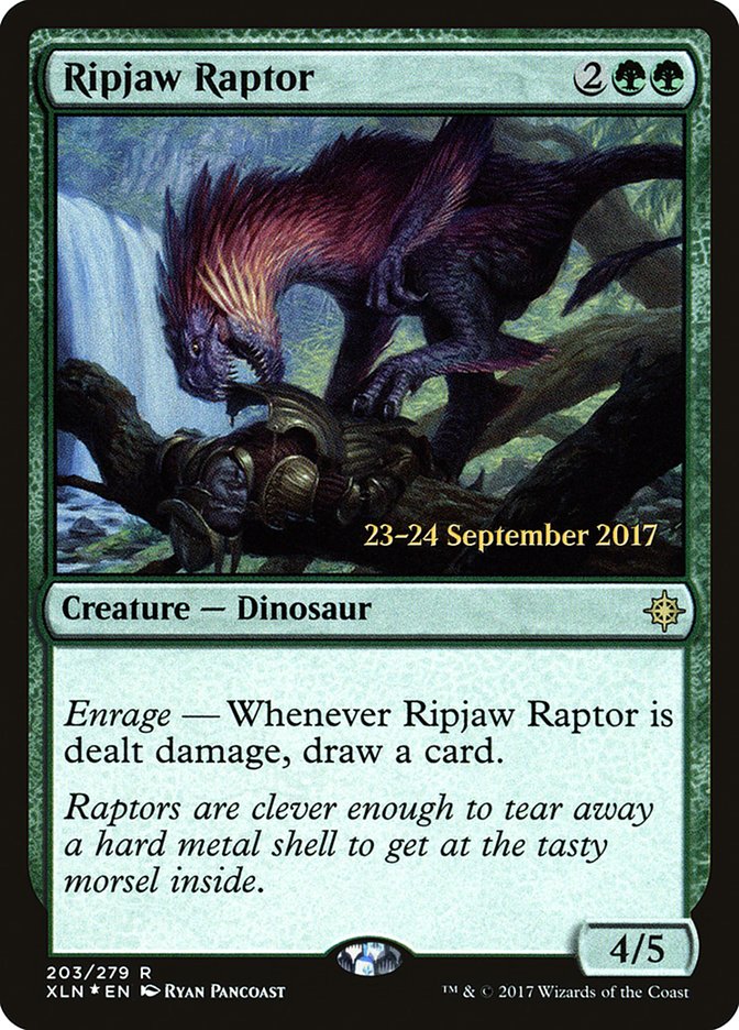 Ripjaw Raptor [Ixalan Prerelease Promos] | Pegasus Games WI