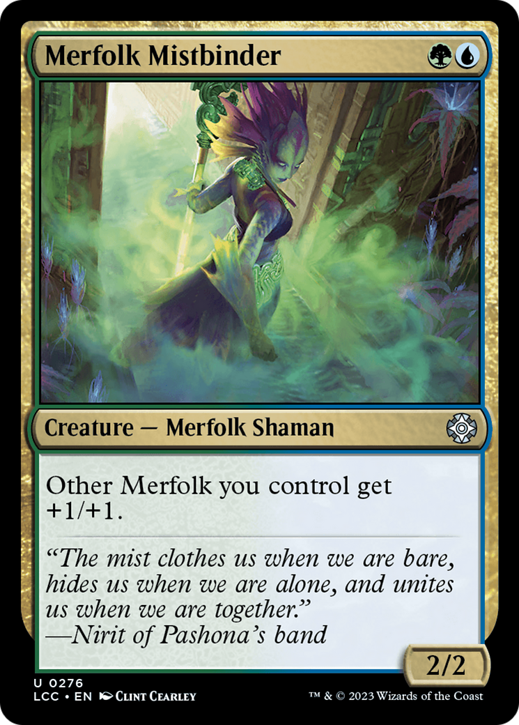 Merfolk Mistbinder [The Lost Caverns of Ixalan Commander] | Pegasus Games WI