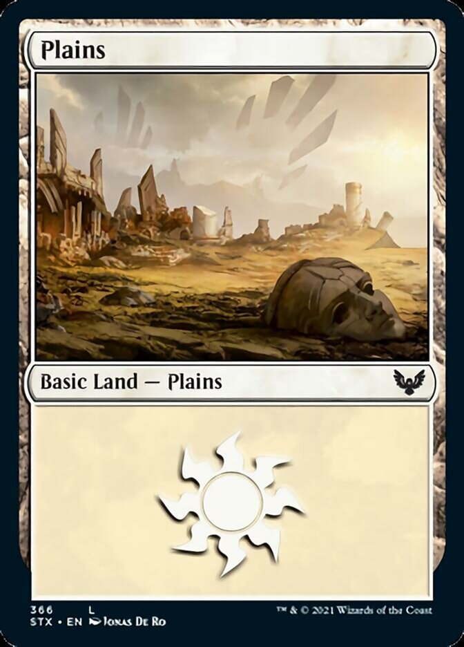 Plains (366) [Strixhaven: School of Mages] | Pegasus Games WI