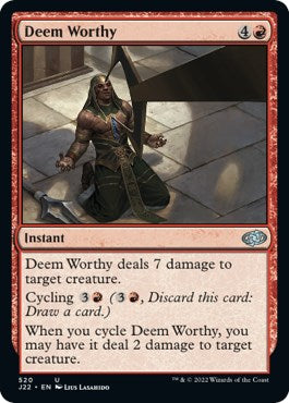 Deem Worthy [Jumpstart 2022] | Pegasus Games WI