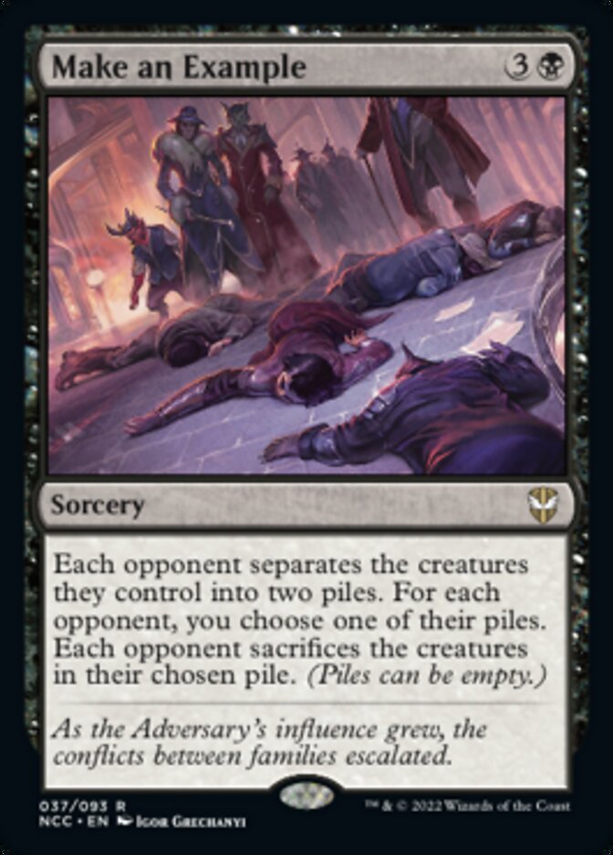 Make an Example [Streets of New Capenna Commander] | Pegasus Games WI
