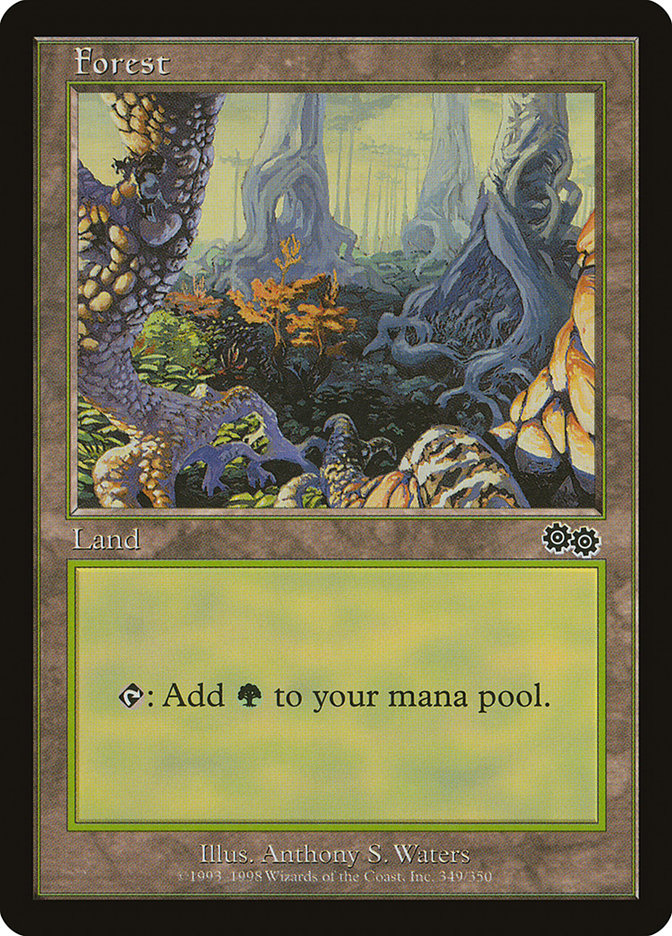 Forest (349) [Urza's Saga] | Pegasus Games WI
