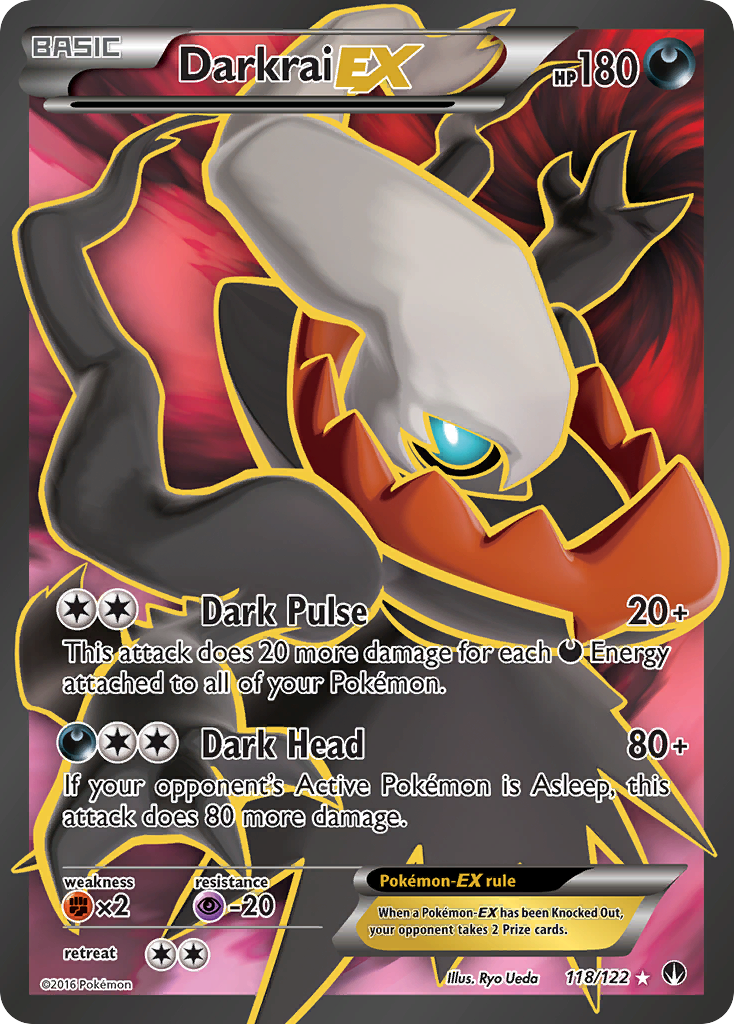 Darkrai EX (118/122) [XY: BREAKpoint] | Pegasus Games WI