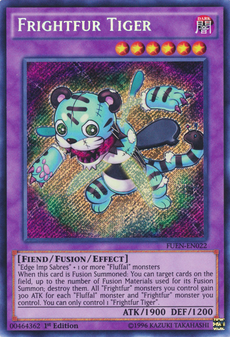 Frightfur Tiger [FUEN-EN022] Secret Rare | Pegasus Games WI