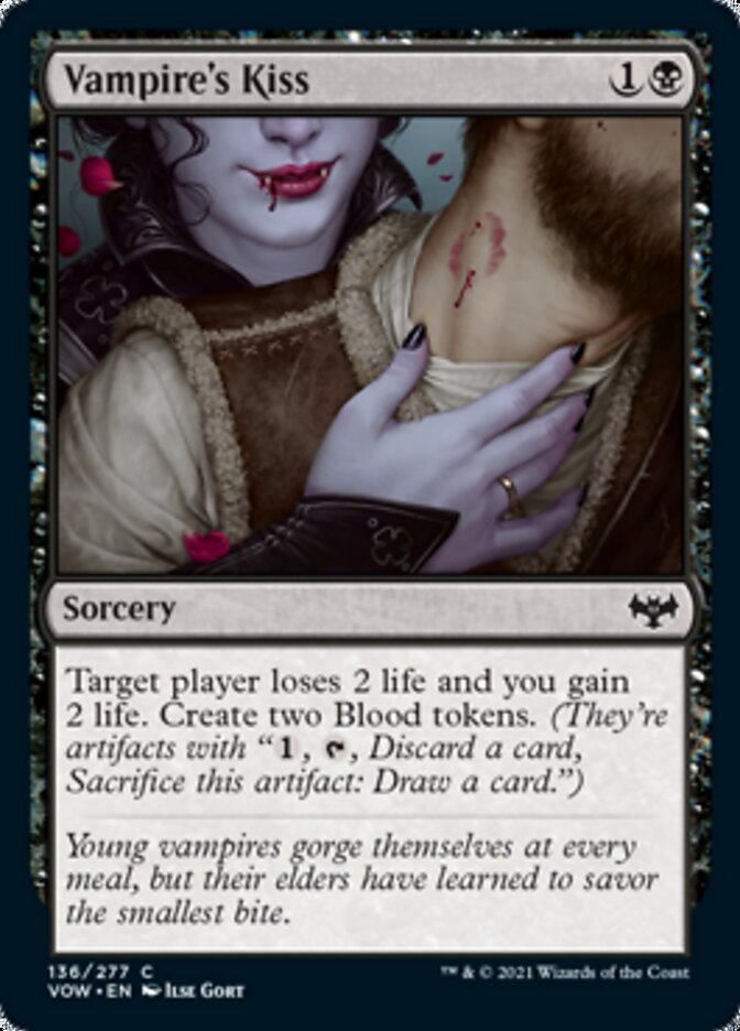 Vampire's Kiss [Innistrad: Crimson Vow] | Pegasus Games WI