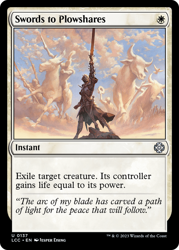 Swords to Plowshares [The Lost Caverns of Ixalan Commander] | Pegasus Games WI