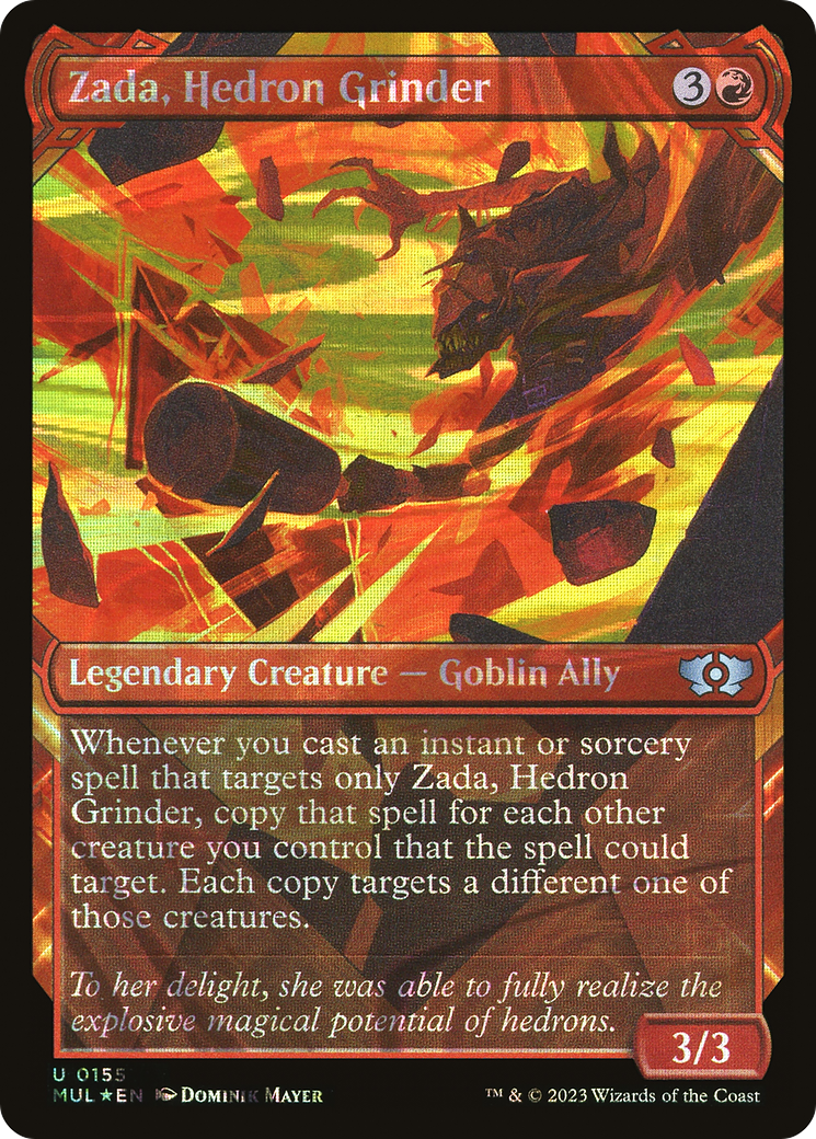 Zada, Hedron Grinder (Halo Foil) [Multiverse Legends] | Pegasus Games WI