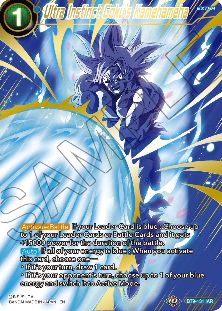 Ultra Instinct Goku's Kamehameha (BT9-131) [Theme Selection: History of Son Goku] | Pegasus Games WI